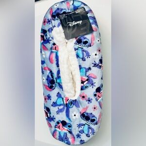 Disney Stitch Fuzzy Slipper Socks - Size M/L